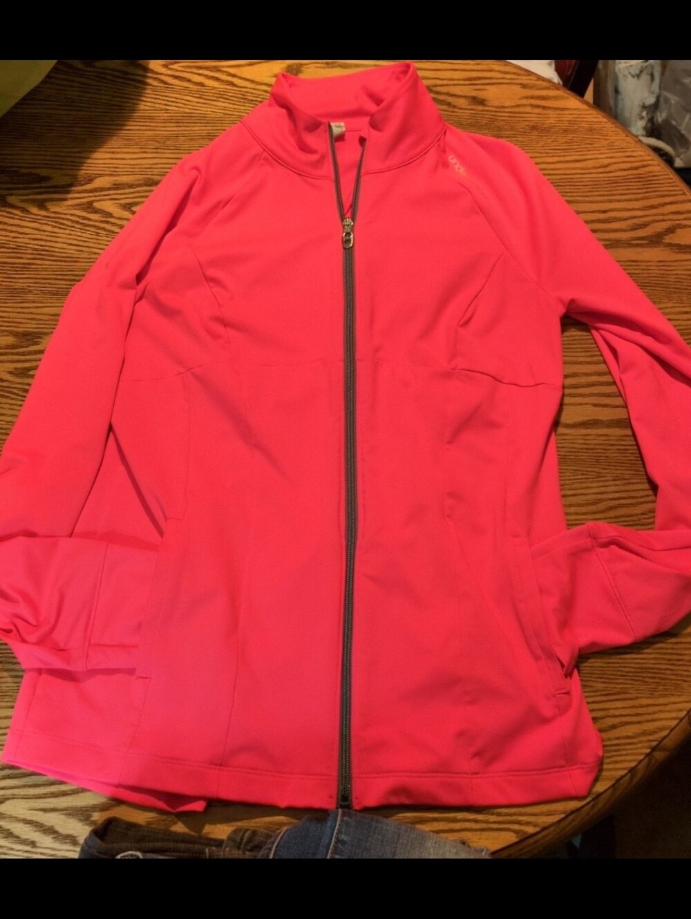 Under armour zip up jacket